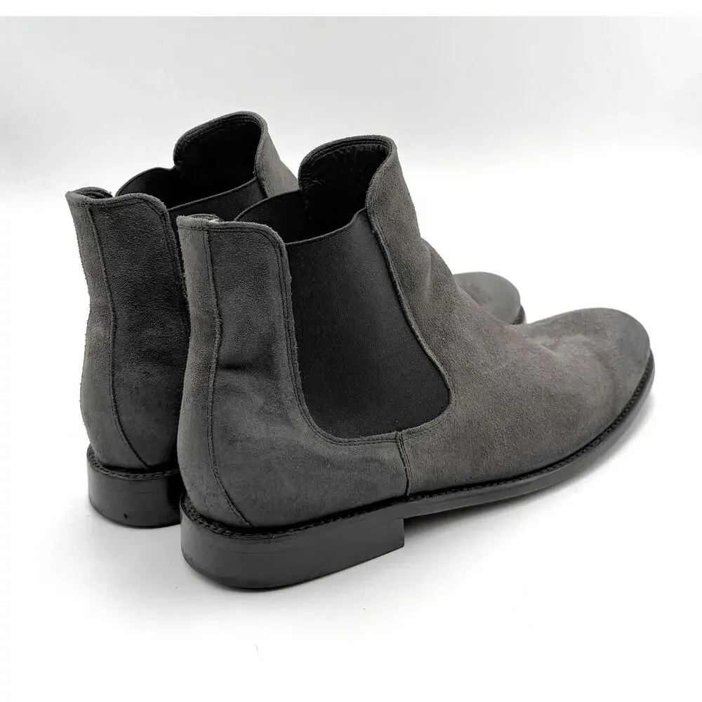Thursday Boot Company Cavalier Men's Chelsea Boot, Size 12.5 Grey suede
